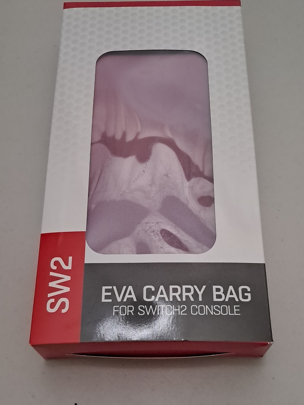 EVA Carry Bag for Switch2 Console - Pink/Purple